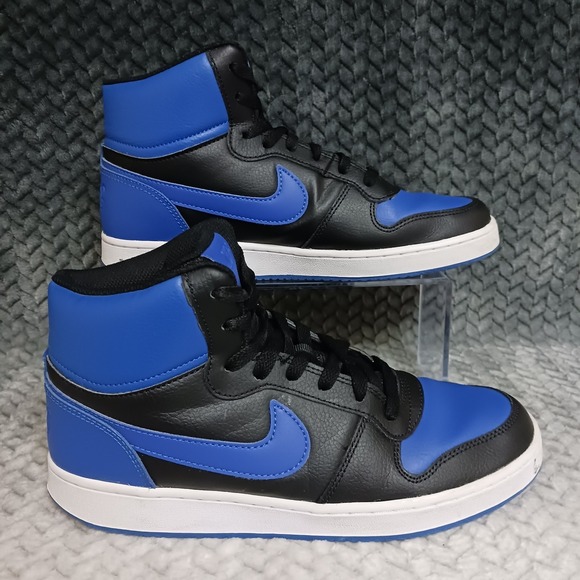 Nike Ebernon Mid Black Game Royal Men\'s Basketball Sneakers Shoes Size 8 main image 16